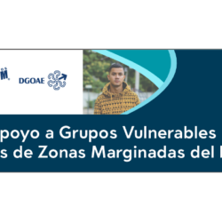 Beca para Apoyo a Grupos Vulnerables Provenientes de Zonas Marginadas del País 2024